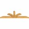 Ekena Millwork Richland Rough Sawn Timber Gable Bracket, Western Red Cedar, 96"W x 32"H x 4"D x 6"F, 8/12 Pitch GBW096X32X0406RIC00RWR - alternate 3